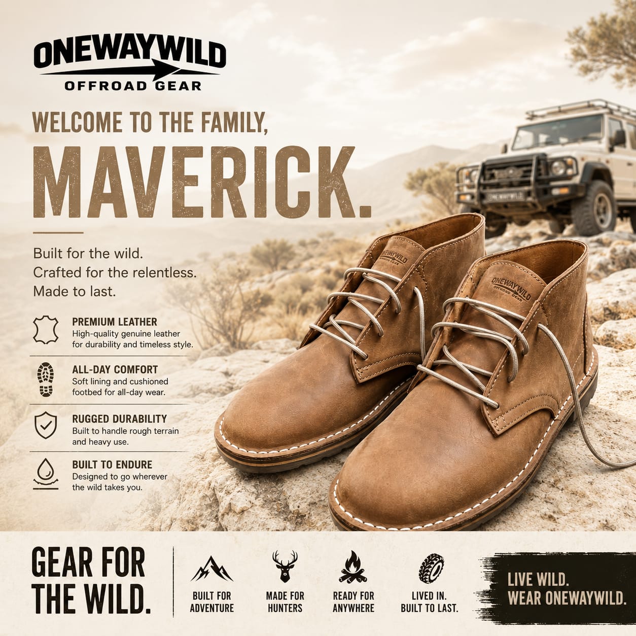 ONEWAYWILD MAVERICK™ Boot